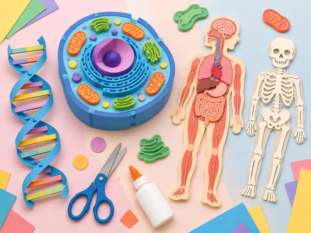 Kit Educativo Interactivo de Biología (PDF Imprimible)